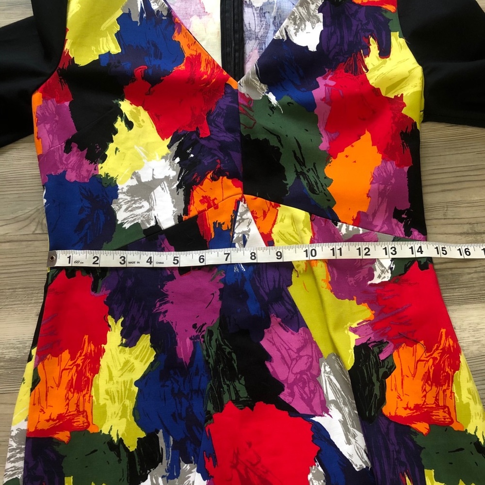 Kate Spade Saturday Color Splash Dress V Neck - Picture 4 of 7